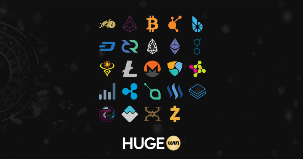 Cryptocurrencies at HUGEwin