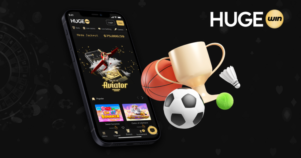 Mobile Version of HUGEwin Online Casino