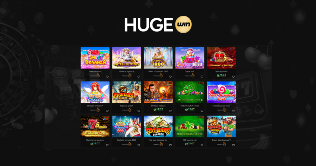 Online Slots at HUGEwin